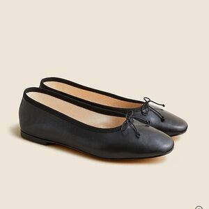 J.Crew Leather Ballet Flats